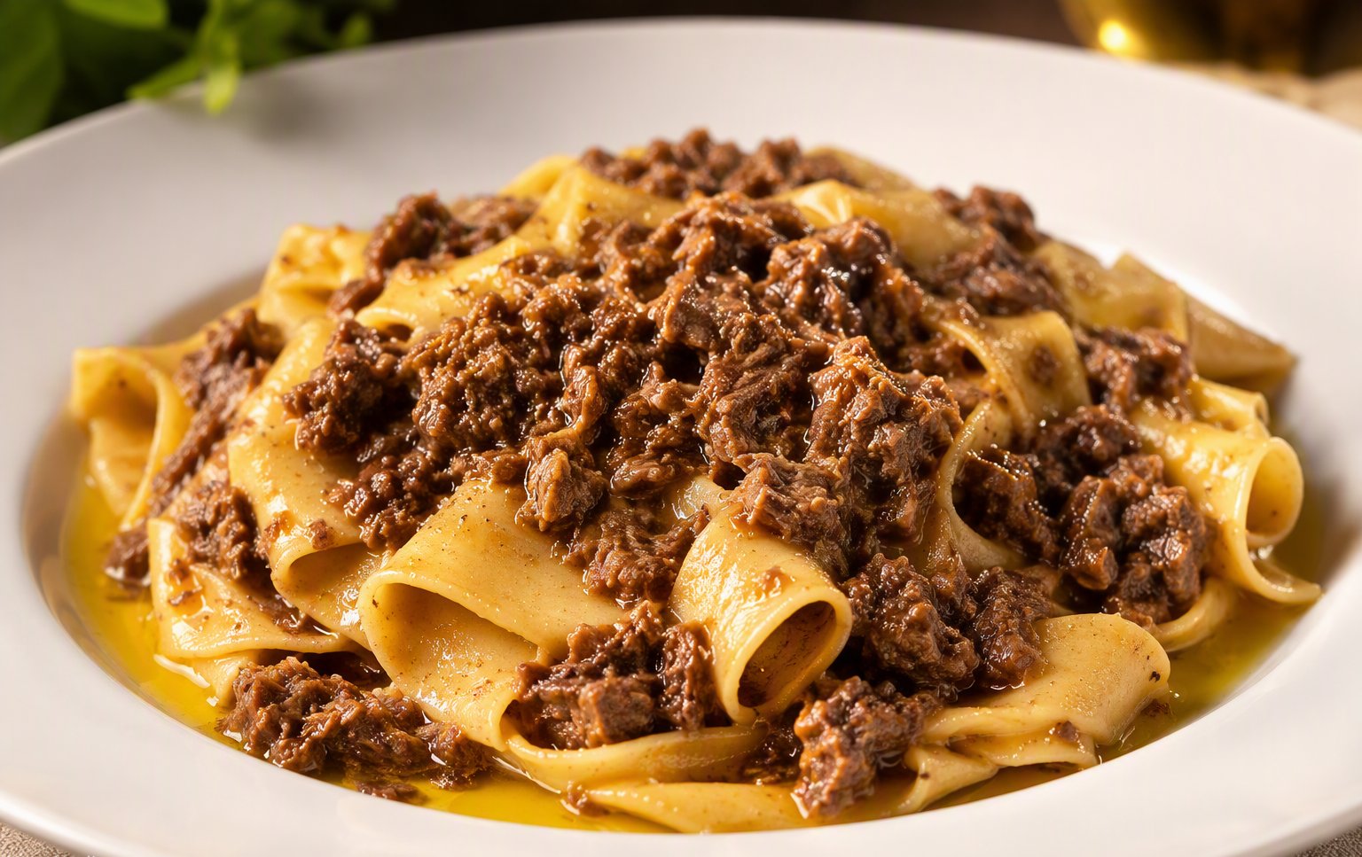 Pappardelle al cinghiale