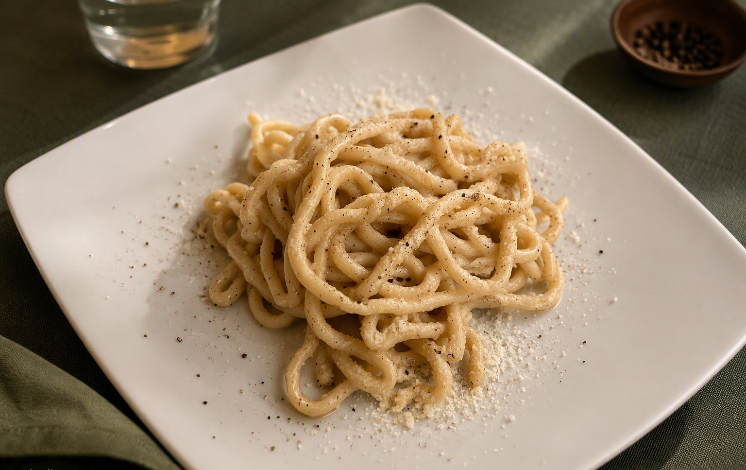 Umbrichelli cacio e pepe
